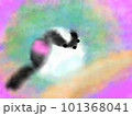 シマエナガの水彩画 101368041