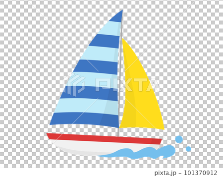 遊艇的例證 101370912