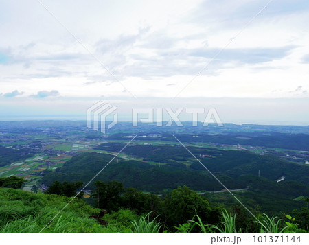 八面山より望む豊前平野(大分県中津市) 八面山より望む豊前平野(大分県中津市) 101371144