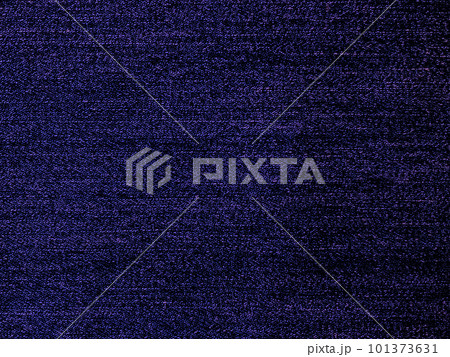 濃いパープルブルーの無地のデニム生地の素材感のある背景画像2 101373631