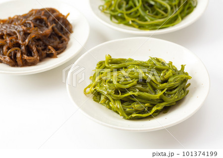 めかぶともずくと切り昆布 めかぶともずくと切り昆布 101374199