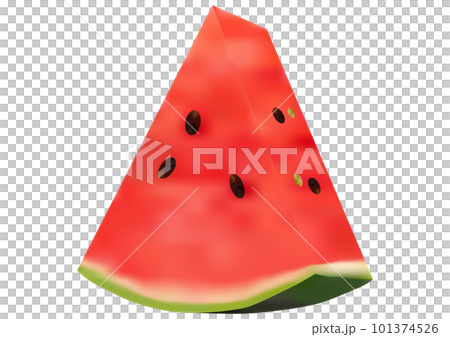 《切成三角形的紅色小西瓜》 《切成三角形的紅色小西瓜》 101374526