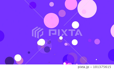 カラフルな背景に円が湧き出る 101375615