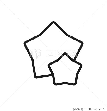 Business Ratings Line Icon. Editable Vector EPS Symbol Illustration. 101375703