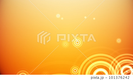 カラフルな背景に円が湧き出る 101376242
