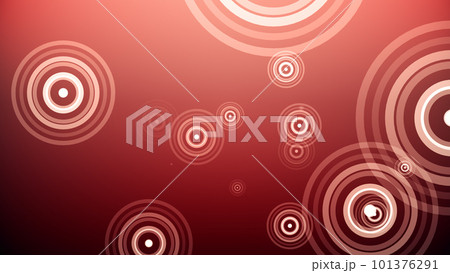 カラフルな背景に円が湧き出る カラフルな背景に円が湧き出る 101376291