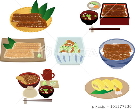 うなぎ料理セット 101377236