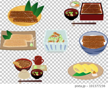 うなぎ料理セット 101377236