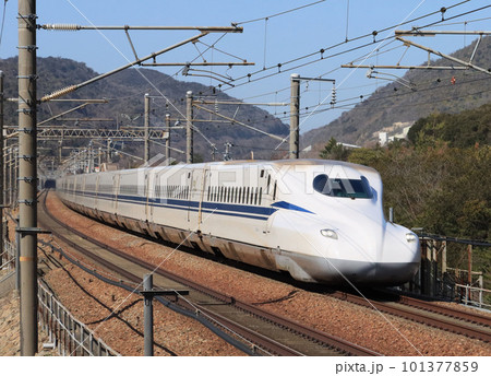 赤穂付近を走るN700Sのぞみ 赤穂付近を走るN700Sのぞみ 101377859