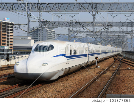 姫路駅を通過するN700Sのぞみ 姫路駅を通過するN700Sのぞみ 101377862