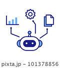 AIチャットボット利用シーンのイメージ 101378856
