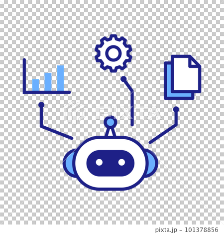 AI聊天機器人使用場景圖 101378856