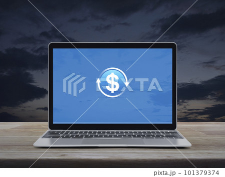 Business currency exchange online service concept Business currency exchange online service concept 101379374