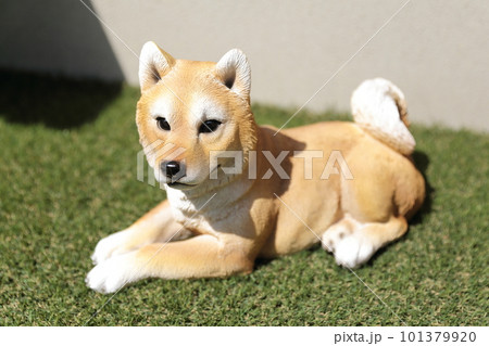 仔犬の柴犬の置物 仔犬の柴犬の置物 101379920