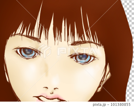 Close-up of a mysterious woman Close-up of a mysterious woman 101380855