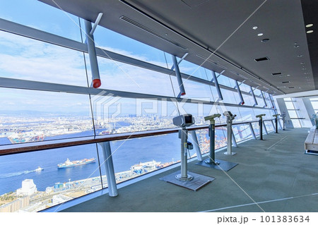 大阪府、さきしまコスモタワーの展望室 大阪府、さきしまコスモタワーの展望室 101383634