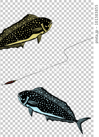 海豚魚,一個簡單的魚圖 海豚魚,一個簡單的魚圖 101383855