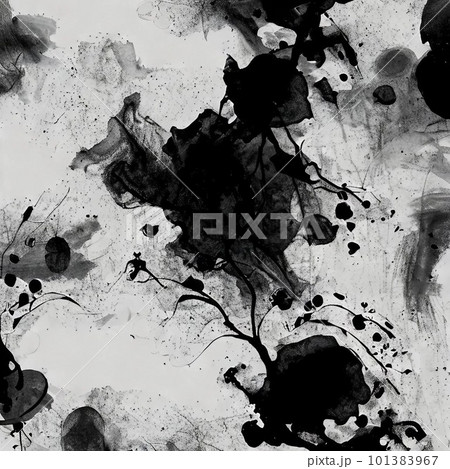 AI生成、闇の抽象画 101383967