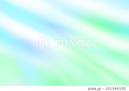 クリーンエネルギー、緑色系背景素材、グラデーション、抽象イメージ、背景ぼかし、 101384100