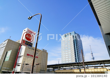 東京墨田区錦糸町の青空 101384140