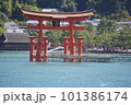 海上に立つ大鳥居 101386174
