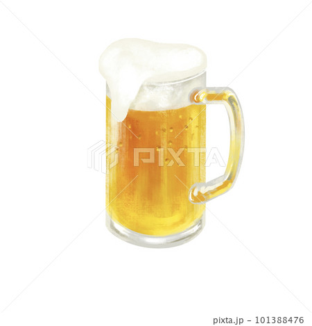 ビール　生ビール　ジョッキ 101388476