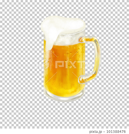 ビール　生ビール　ジョッキ 101388476