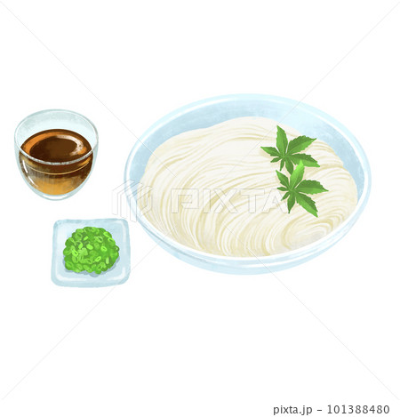 そうめん　日本の夏 101388480
