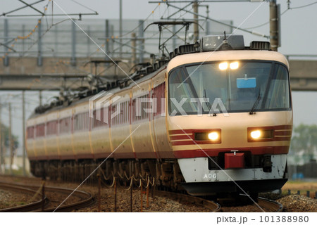 北陸本線　加賀笠間ー美川　JR西日本　485系　A06編成（京都）　雷鳥 101388980