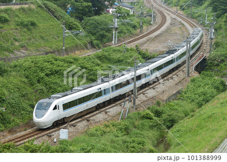 北陸本線　石動ー倶利伽羅　JR西日本　681系　T07編成（金沢）　サンダーバード 101388999