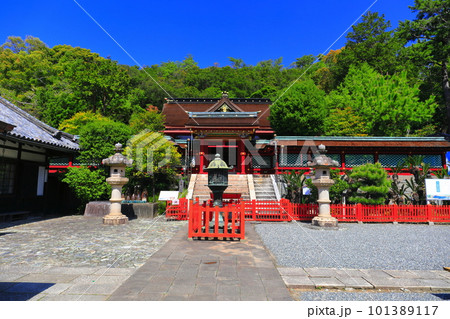 【和歌山県】晴天の紀州東照宮唐門 101389117