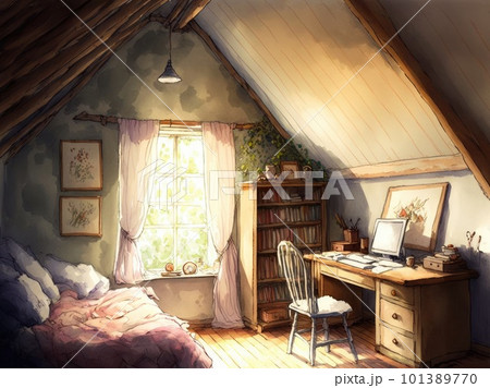 Attic Storey Stock Photos and Images - 123RF