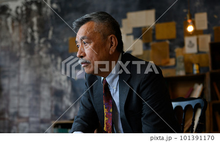 シニア男性ポートレート 101391170