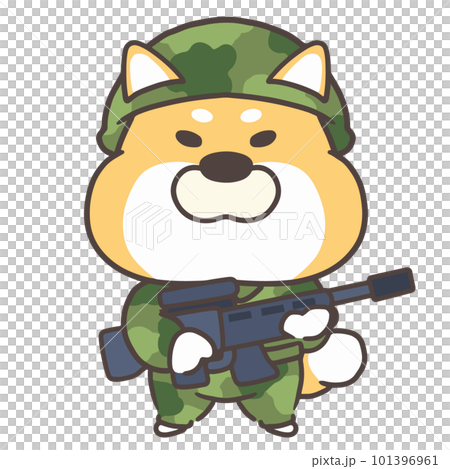 柴犬士兵_01 101396961