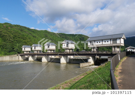 足羽川頭首工 101397115
