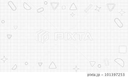 メンフィス柄背景　 101397253