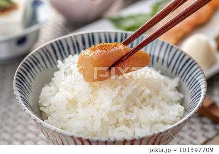 美味しそうな和風朝食　健康的な朝食 101397709