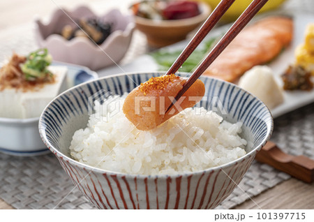 美味しそうな和風朝食　健康的な朝食 101397715