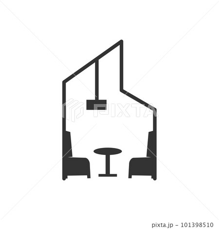 interior logo template. Icon Illustration Brand Identity. Isolated and flat illustration. Vector graphic 101398510