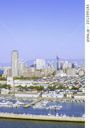 美しい福岡の都市風景 美しい福岡の都市風景 101399183