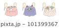 テーブルセット3種 101399367