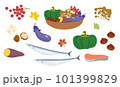 秋の食材セット 101399829