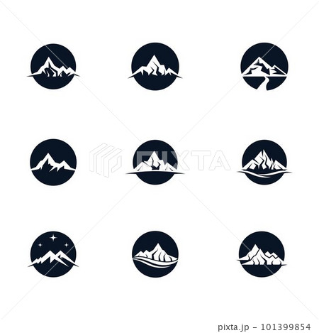Mountain vector icon Mountain vector icon 101399854