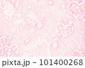 ハートがある背景素材｜桜色のテクスチャ 101400268