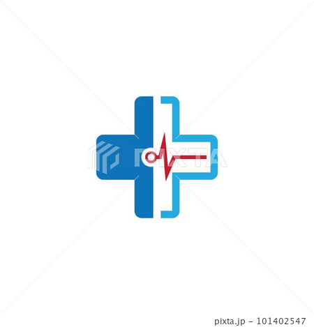 Medical cross vector icon Medical cross vector icon 101402547