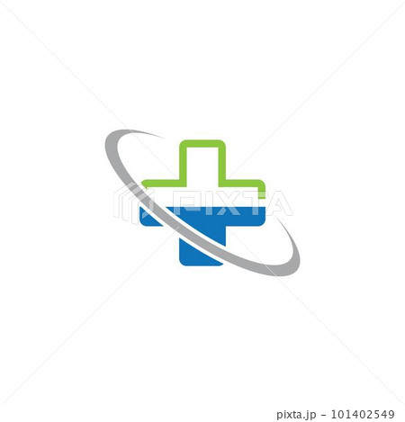 Medical cross vector icon Medical cross vector icon 101402549