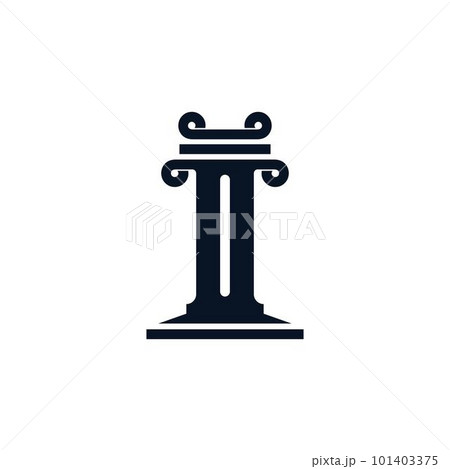 Pillar vector icon symbol illustration 101403375