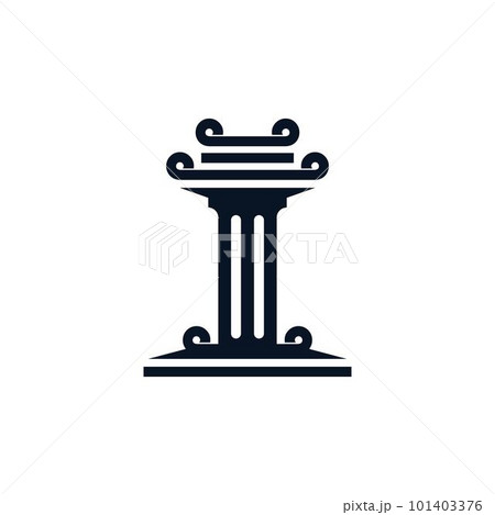 Pillar vector icon symbol illustration 101403376