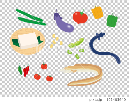 夏の食材セット 101403640