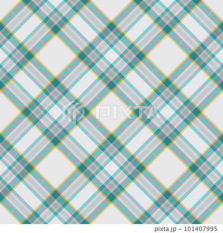 Tartan scotland seamless plaid pattern vector. Retro background fabric. Vintage check color square geometric texture for textile print, wrapping paper, gift card, wallpaper design. 101407995
